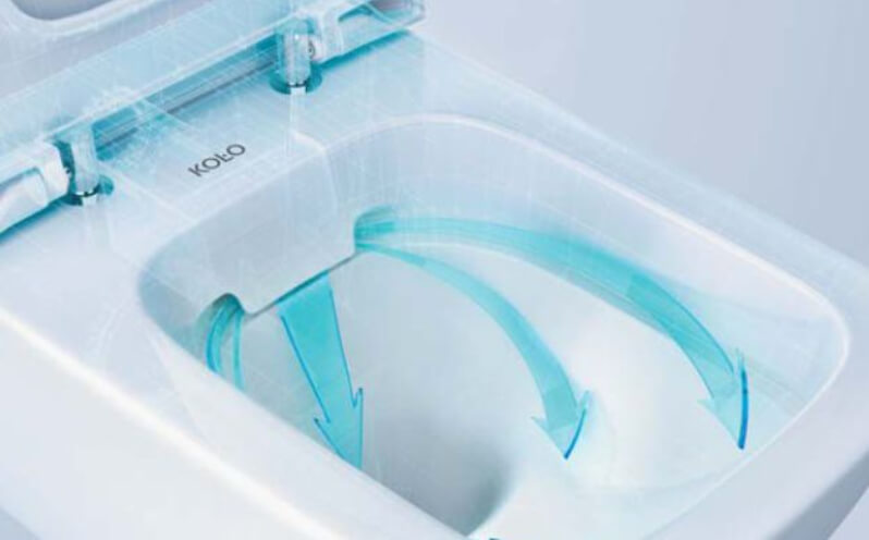 Öblítőperem nélküli WC Geberit WC-tartályok a perem nélküli tisztaságért