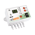 FixTrend MTS2P digitális termosztát szivattyú védelemmel HMV előnykapcsolással - gepesz.hu