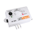 FixTrend SP100C termosztát HMV cirkulációs szivattyúhoz - fixtrend.hu
