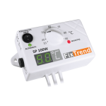 FixTrend SP100W termosztát hőfok kijelzővel fűtési keringető szivattyúhoz - gepesz.hu