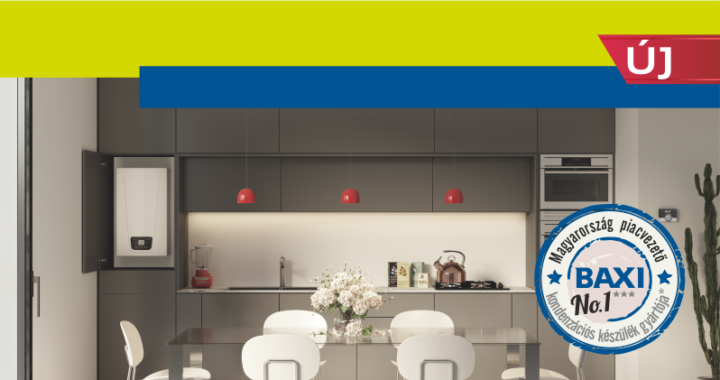 Megérkeztek a legújabb Baxi gázkészülékek Duo-Tec Compact E