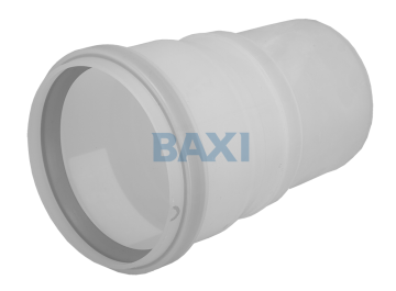 BAXI PPs bővítő idom d100-110mm, kondenzációs füstelvezetéshez