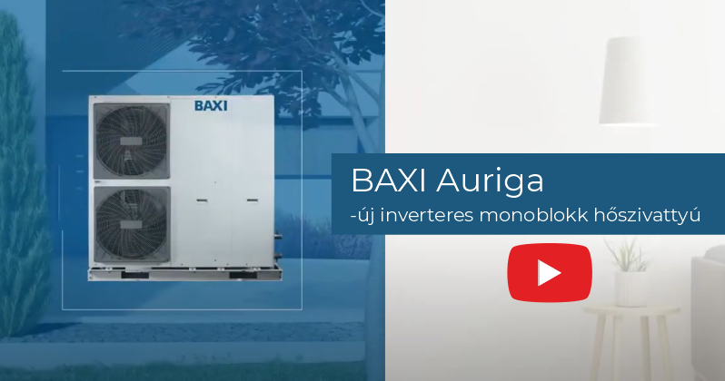 Baxi Auriga monoblokkos hőszivattyú