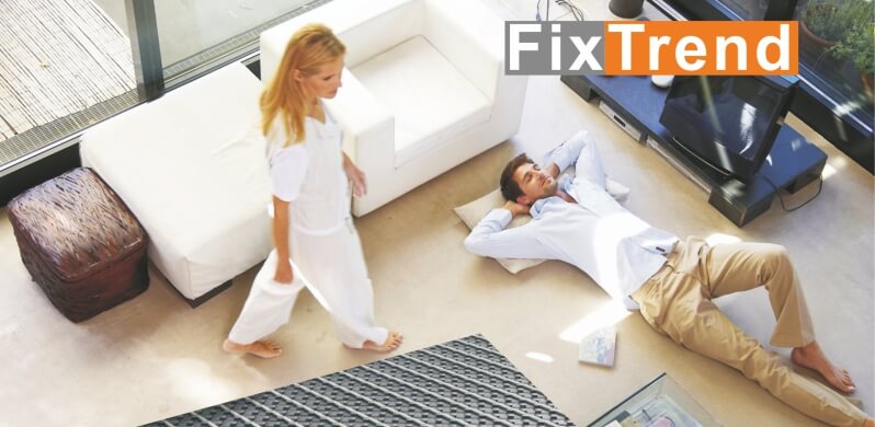 FixTrend padlófűtési rendszerekkel a tökéletes hőérzetért