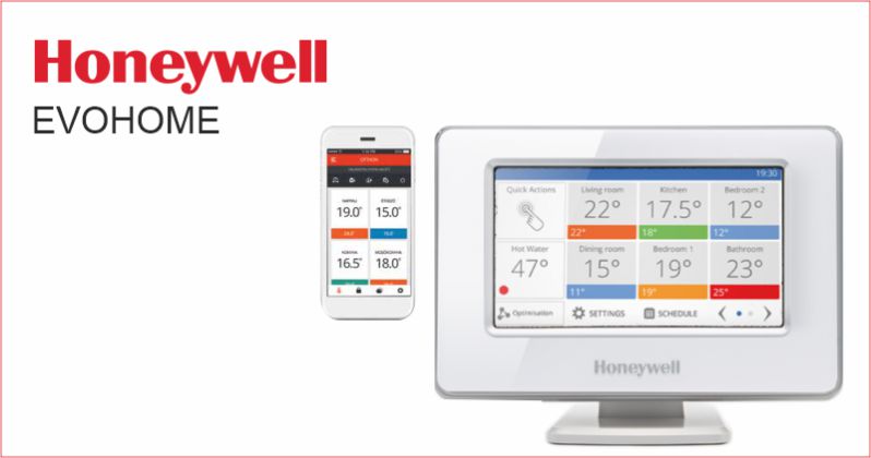 Honeywell Evohome zónaszabályozó rendszer