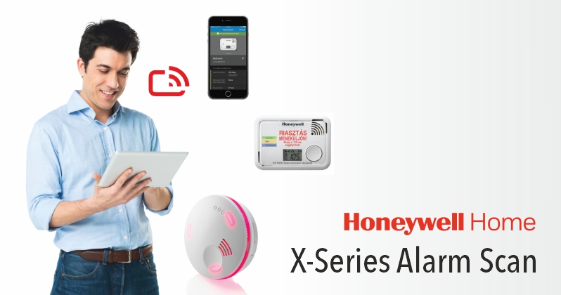 Honeywell Home X-Series Alarm Scan adatletöltő alkalmazás