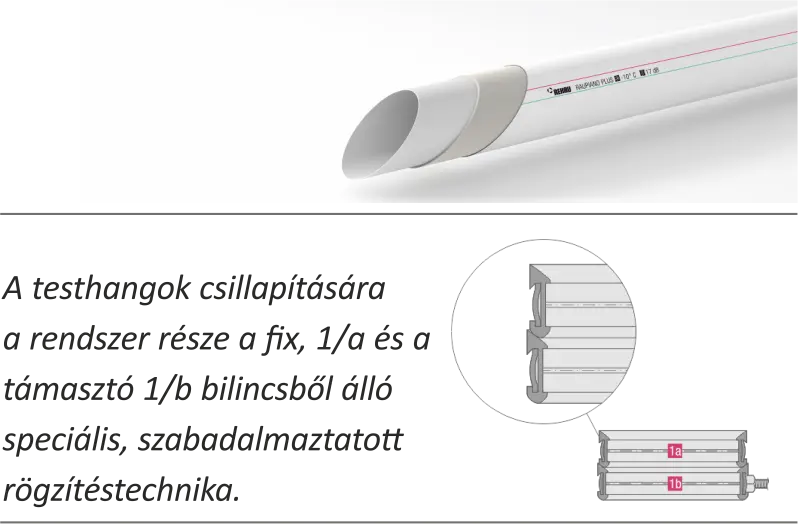 Rehau testhangok csillapítása