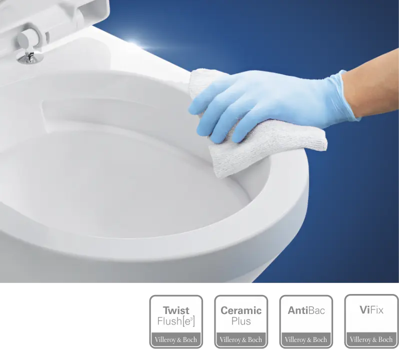 Architectura WC-k új TwistFlush (e3) öblítési technológiával