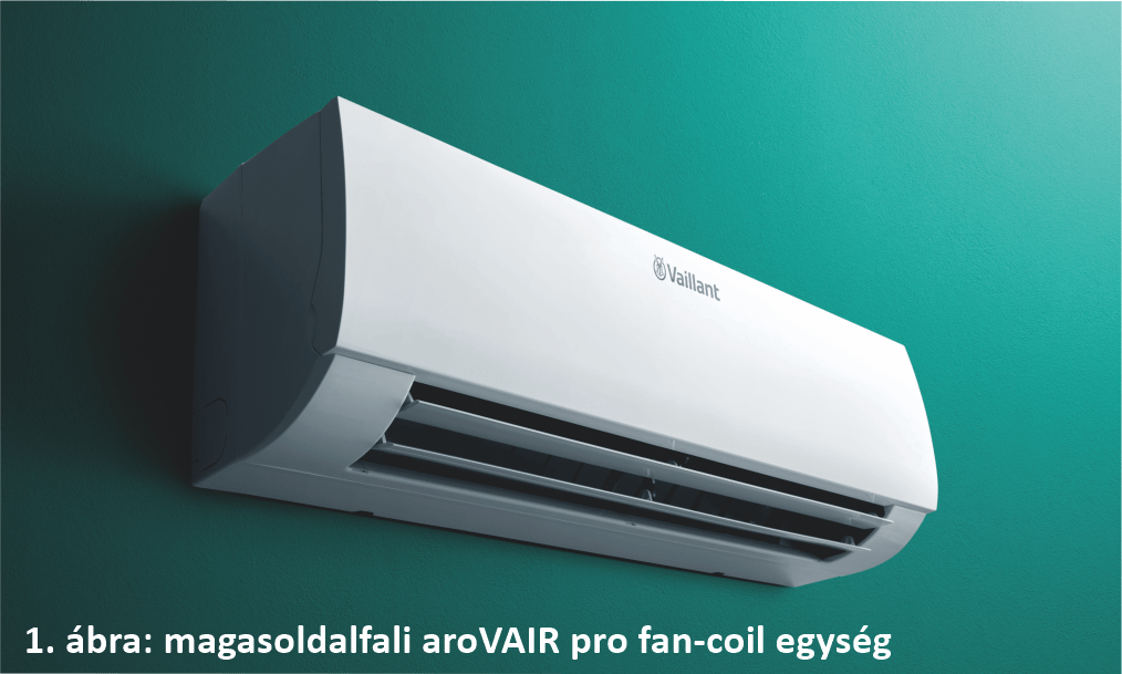 Vaillant magasoldalfali aroVAIR pro fan-coil egység
