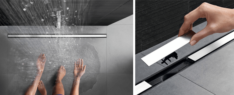 Geberit Cleanline zuhanyfolyóka
