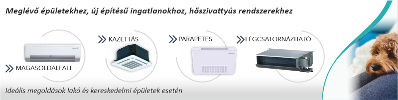 Concept fan-coil típusok