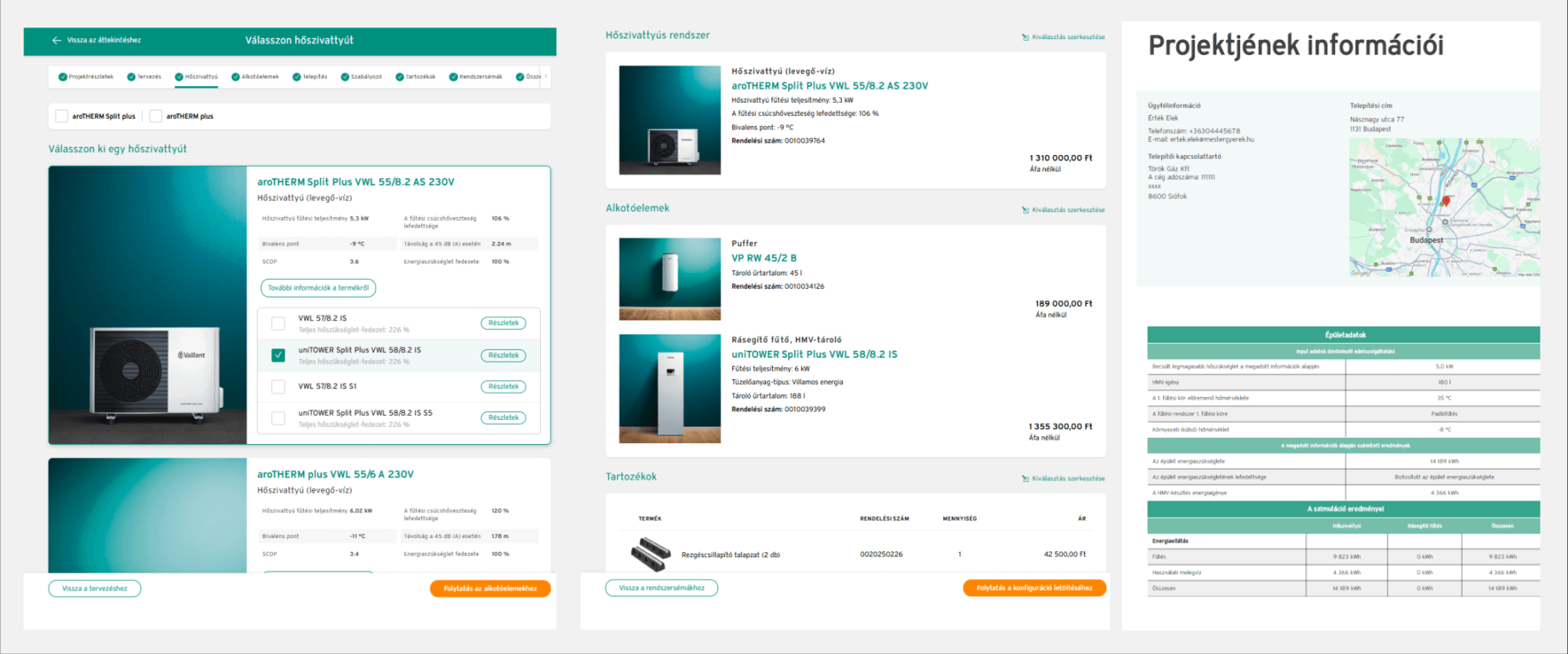 A rendszer-konfigurátor felépítése