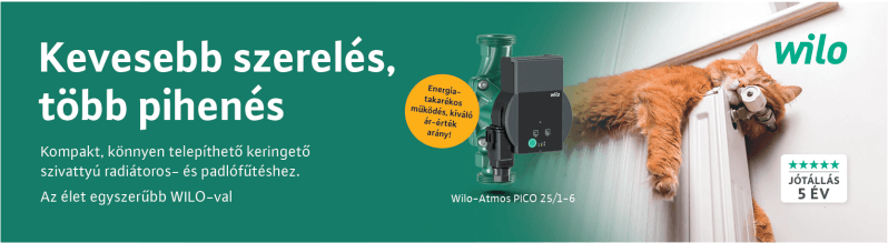Wilo-Atmos PICO keringetőszivattyú termék banner