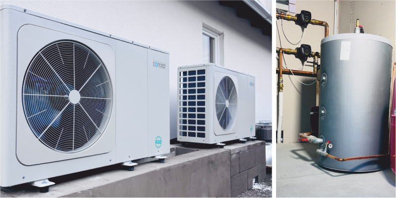 Concept monoblokk rendszerű hőszivattyú a tökéletes komfortért