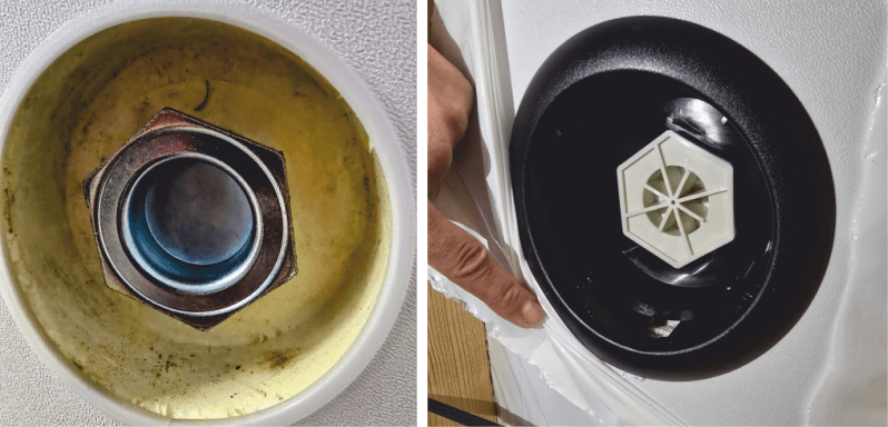 6/4 collos hüvely az egyfázisú fűtőbetétekhez