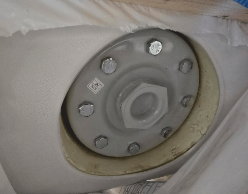 Tisztítókarima 6/4 collos hüvellyel