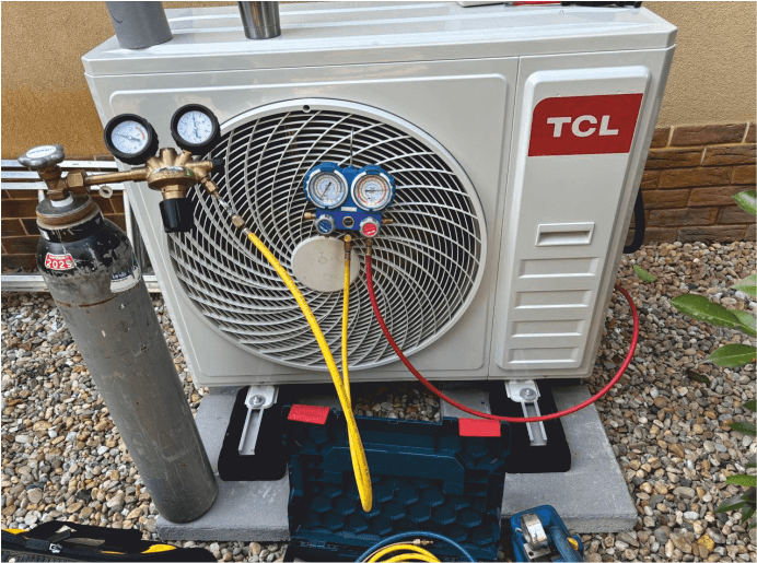 TCL hőszivattyú kültéri egység