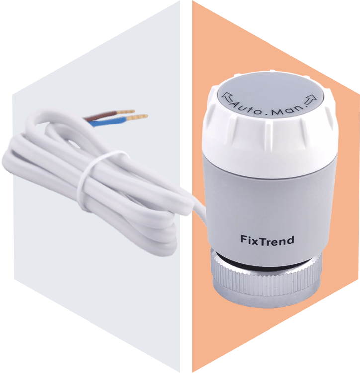FixTrend Blue Line termoelektromos szelepmozgató