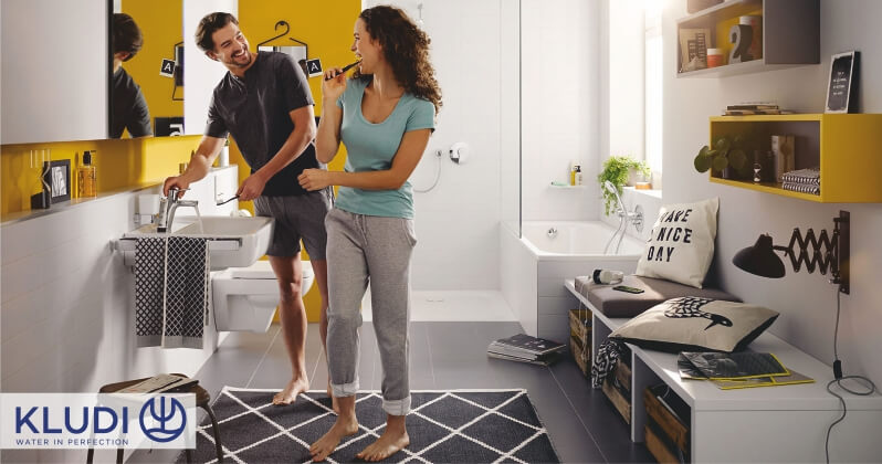 Projekt-termékcsoport a KLUDI kínálatában Pure Function