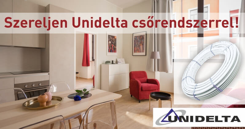 Szereljen Unidelta csőrendszerrel! FlexAll