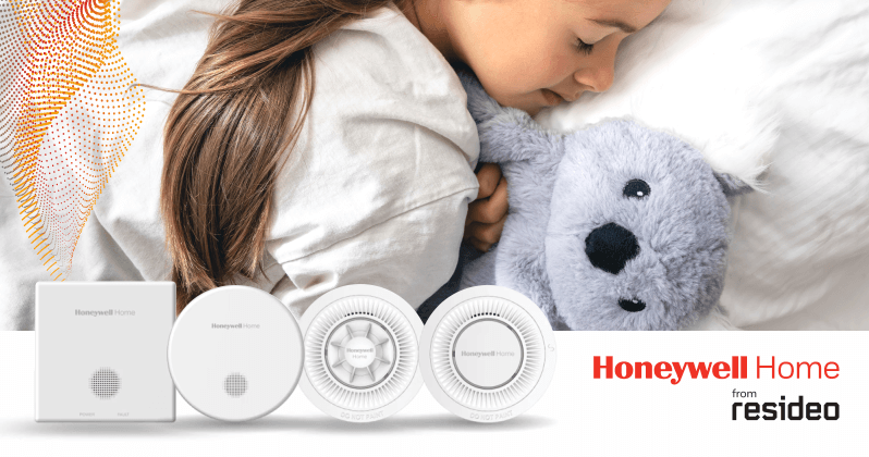 Óvja meg családját a láthatatlan veszélytől Honeywell Home Szén-monoxid vészjelző
