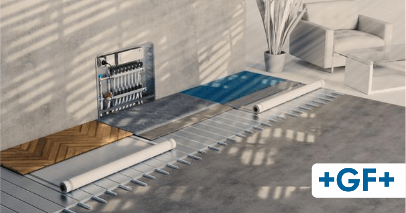 Uponor száraz padlófűtési rendszerek felújításhoz és új építéshez +GF+