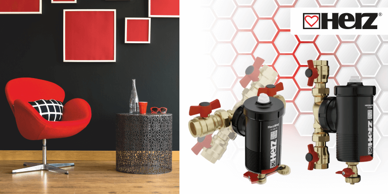 HERZ mágneses légszűrő