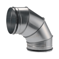 ATC BDSG szeletes könyök, 90°, horganyzott acél, gumitömítéssel, DN315 - gepesz.hu