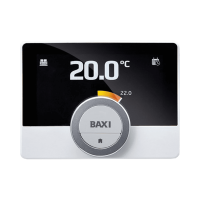 BAXI MAGO BSB-BUS-os Wi-Fi-s programozható szobatermosztát Platinum készülékekhez - gepesz.hu