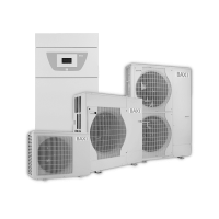 BAXI PBS-i 8 MR E FS2 levegő-víz hőszivattyú, HMV tartállyal, kiegészítő fütés - elektromos, 230V, 8kW - gepesz.hu