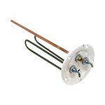 CONCEPT elektromos fűtőbetét+karima, merülőhüvely, tömítés Neptun tartályhoz, 2kW - concept.hu