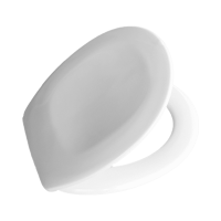FixTrend fehér duroplast WC-ülőke inox zsanérral - gepesz.hu