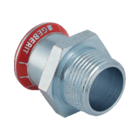 GEBERIT Mapress szénacél külső menetes átmeneti idom, fűtésre, 18mmx3/4K - gepesz.hu GEBERIT Mapress szénacél külső menetes átmeneti idom, fűtésre, 18mmx3/4K - gepesz.hu