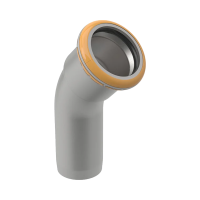 GEBERIT Mapress Therm inox ív, hűtésre/fűtésre, 45°, 1 tokos, 28mm - gepesz.hu