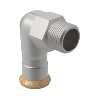 GEBERIT Mapress Therm inox könyök, hűtésre/fűtésre, 28mm tok-1K - gepesz.hu