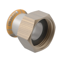 GEBERIT Mapress Therm inox félhollander, hűtésre/fűtésre, 22mm tok-5/4 - gepesz.hu