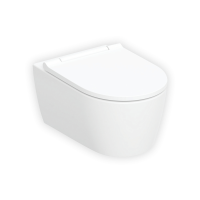 GEBERIT ONE fali WC, melyöblítésű, TurboFlush, WC-ülőkével, fényes króm - gepesz.hu
