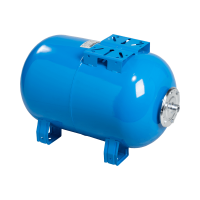 GITRAL GBH-80 kék fekvő hidrofor tartály 80 literes 1 - gepesz.hu
