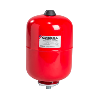 GITRAL VVEF-08 hidrofor tartály, 8l, 3/4, 10bar, -10°C...+99°C, álló - gepesz.hu