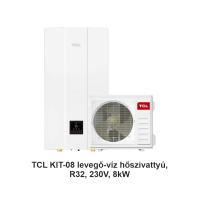 TCL hőszivattyú, elektromos vízmelegítős, radiátoros fűtéscsomag 100m2 - gepesz.hu