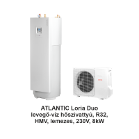 Atlantic HMV tartályos hőszivattyú radiátoros fűtéscsomag 100m2 - gepesz.hu
