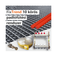 FIXTREND padlófűtés csomag 10 körös 100m2-re - gepesz.hu