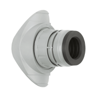 HAAS OHA Easy-Fix bekötő idom, lefolyóhoz, 125/50mm (megfúró idom) - gepesz.hu