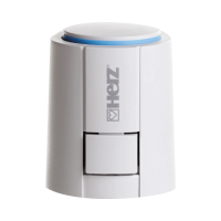 HERZ termoelektromos fej, 2-pont szabályozás, alapban zárt, M28x1.5mm, 230V - gepesz.hu