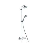 HANSGROHE Croma Showerpipe 160 króm termosztatikus zuhanyrendszer - gepesz.hu