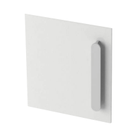 RAVAK fehér balos ajtó Chrome 400 fürdőszobai mosdószekrényhez - gepesz.hu