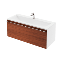 RAVAK SD Clear 800 fürdőszobai szekrény, mosdó alá, fehér/fehér, 800x380x420mm - gepesz.hu