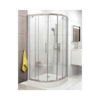 RAVAK Kompakt CP4-90 (Blix) zuhanykabin, krómhatású+Transparent - gepesz.hu