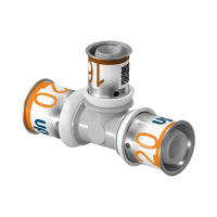 UPONOR S-Press PLUS PPSU szűkített T-idom 25-16-20 mm - gepesz.hu