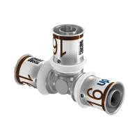 UPONOR S-Press PLUS egál T-idom, 25mm - gepesz.hu